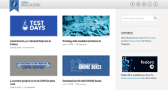 Desktop Screenshot of fedoramagazine.org